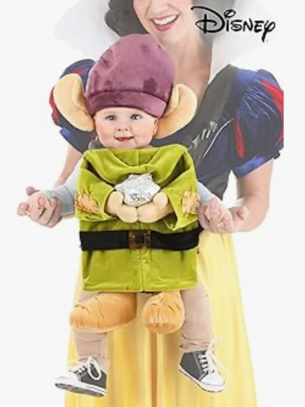 Disney Snow White Dopey Baby Infant Costume Seven Dwarfs Halloween Costume